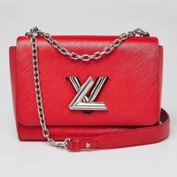 Louis Vuitton Coquelicot Epi Leather Twist MM Bag - Picture 1 of 12